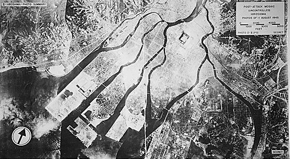 Devastation after the atomic bomb - Hiroshima