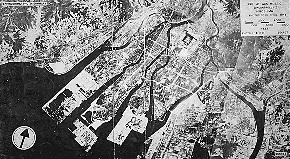 The city of Hiroshima - April 1945