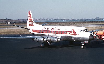 Vickers Viscount of Capital Airlines